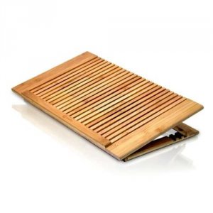 Macally ECOFANPRO Bamboo Adjustable Cool Stand