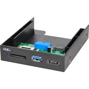 Siig JU-MR0911-S1 Usb 30 Internal Bay Multi Card Reader Esata