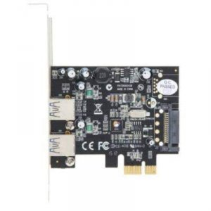 Siig JU-P20811-S1 Io Card Ju-p20811-s1 Dual Profile Superspeed Usb 2po