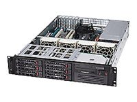 Supermicro CSE-822T-400LPB System Cabinet - Rack-mountable - Extended 