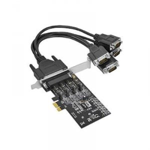 Siig ID-P40411-S1 Dp 4 Port Rs422 485 Pci Express Adapter Card Serial 