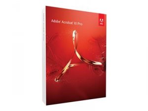 Adobe 65195199 Acrobat Xi Pro Complete Package 1 User Dvd Mac Universa