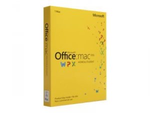 Microsoft GZA-00267 Office Mac Hme Stdt 2011 Eglsh Na Medlss