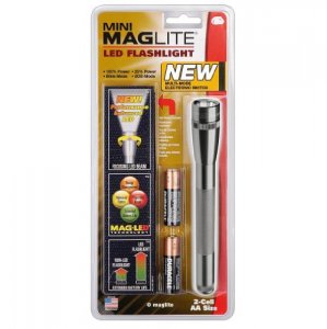 Maglite SP2209H - Sp2p09h  Mini Pro Led 2-cell Aa Flashlight With Hols