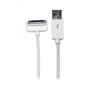 Startech USB2ADC2MD .com Down Angle Apple 30 Pin Dock To Usb Cable Ipa