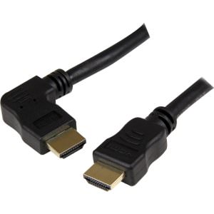 Startech HDMM2ML .com High Speed Left Angle Hdmi Cable Video  Audio Ca