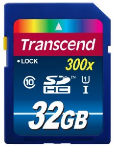 Transcend TS32GSDU1 32gb Sdhc Class10 Uhs-i,300x