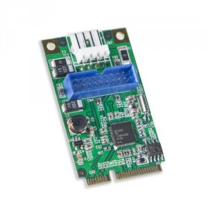 Syba SD-MPE20142 Mini Pci Express 2.0 2-port Usb3.0 Card