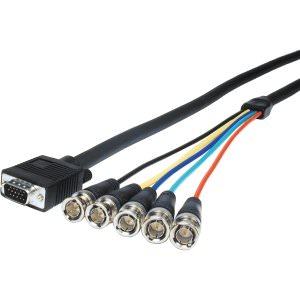 Comprehensive VGA15P-5BP-6HR Vga Hd15m To 5 Bncm Cable 6ft