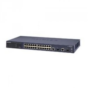 Netgear NET-FS726TPNA Prosafe 24pt 10 100 Smart Switch With Poe 2 Sfp 