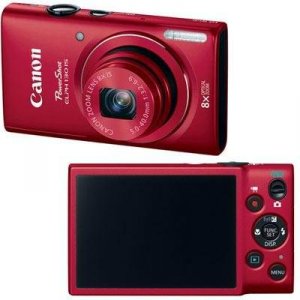 Canon 8197B001 Powershot Elph 130 Is Red 16mp 8xopt