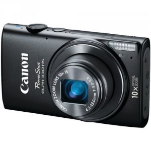 Canon 8206B001 Powershot Elph 330 Black 12.1mp