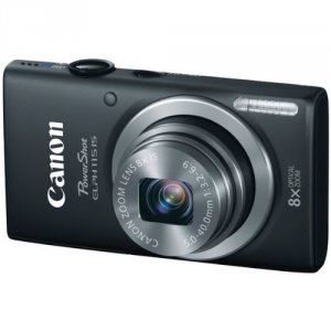 Canon 8599B001 Powershot Elph 115 Is Black 16mp