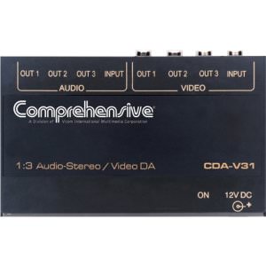 Comprehensive CDA-V31 1x3 Composite Videostereo