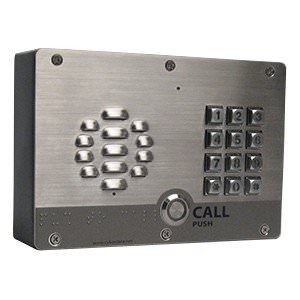 Cyberdata 011214 Voip Outdoor Intercom W Keypad