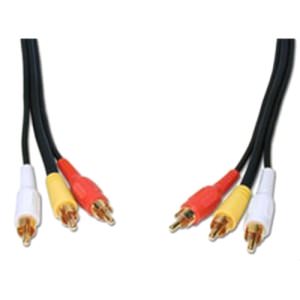 Comprehensive 3RCA-3RCA-10ST 10ft 3 Rca To 3 Rca Videoaudio