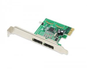 Syba SI-PEX40060 Io Crest Si-pex40060 2 Port Esata 6gbps Pcie 2.0 X1 C