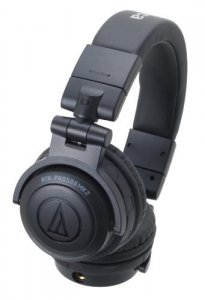 Audio ATH-PRO500MK2BK Dj Style On Ear Headphone 3.5mm 1.2 3.0m Coiled 