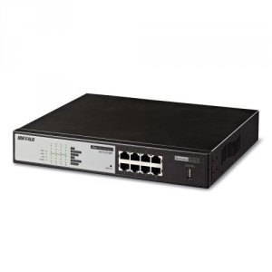 Buffalo BSL-PS-G2108M Business Switch Giga Poe+ Web Smart Bsl-ps-g2108