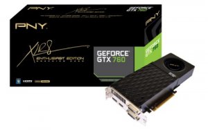 Pny VCGGTX7602XPB Pny Video Card  Gtx760 2gb Ddr5 Pcie3.0 Dvii Dvid Hd