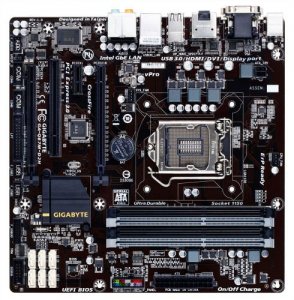 Gigabyte GA-Q87M-D2H Motherboard Ga Q87m D2h Ci7 I5 I3 S1150 Q87 Sata 