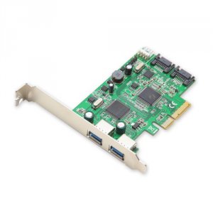 Syba SD-PEX50055 Pcie 2.0 2-port Usb3.0 + 2-port Sata 6g