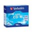 Verbatim 94760 Azo Cd-r, , 700mb, 52x, Branded, 10pk Slim Case, Taa