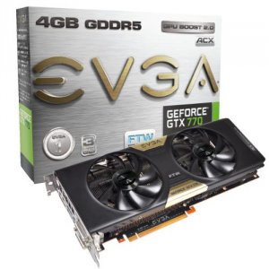 Evga 04G-P4-3776-KR Geforce Gtx 770 Ftw 4gb Dual    W Acx Cooler