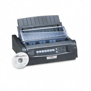 Okidata 91909701 Ml420 Black - Monochrome - Dot-matrix - 9-pin Printer