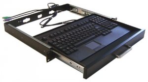 Adesso ACK-730PB-MRP Easytouch 730 - Touchpad Keyboard W Rackmount (ps