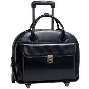 Mcklein 94365 Glen Ellyn Lady Wheeled Case Black