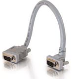 C2g 52002 6ft Premium Shielded Hd15 Sxga Mm Monitor Cable With 90andde