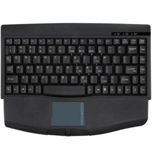 Adesso ACK-540PB Minitouch Ps2 Mini Keyboard With Touchpad (black)