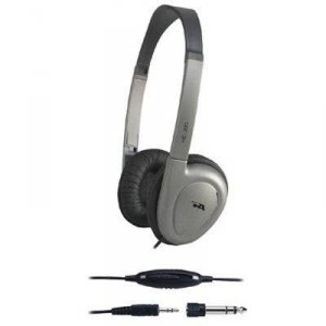 Cyber HE-200RB Retail Slvr Stereo Headphones