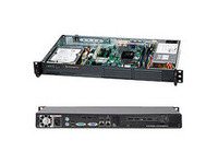 Supermicro CSE-502L-200B Case Rackmount Cse-502l-200b 1u 200w Black 3.