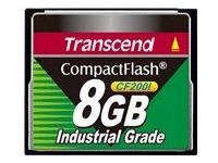 Transcend TS8GCF200I 8gb Industrial Cf Card 200x (ultradma4)