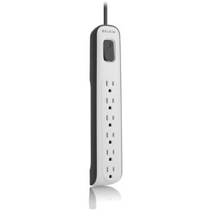 Belkin BV106000-2.5 6out Surge Protectr 2.5ft Cord