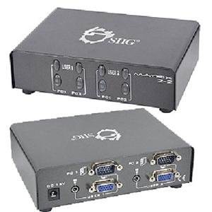 Siig CE-VG0K11-S1 Accessory Ce-vg0k11-s1 Switches Between Two Vga And 