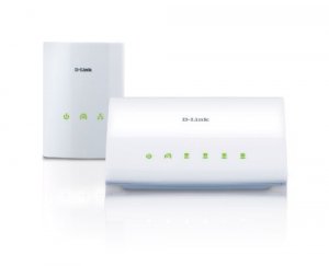 D-link DHP-347AV Powerline Av Homeplug Enet 200mbps 128bit 4port Softw