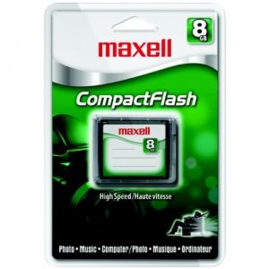 Maxell 504002 Compactflash, 8gb