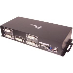 Siig CE-D20511-S1 1x4 Dual Link Dvi Splittr Signal 1 Source To 4 Dis