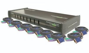 Iogear GCS138KIT 8pt Kvm Switch Ps 2 1u Osd Pc