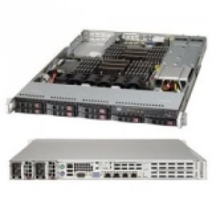 Supermicro SYS-1027R-WRF4+ Bbns 1u C606 Dp 24x Dimm 8x 25 Sata 4xlan 1