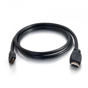 C2g 40163 Display Cable - Hdmi - Male - Mini Hdmi - Male - 2 M - Black