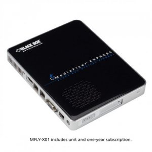 Black MFLY-X01 Mediaflyer Express W 1 Year Subscription