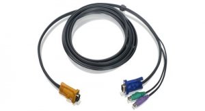 Iogear G2L5203P Cable  10feet Bonded Kvm Cable Ps2 Vga Retail