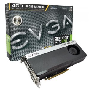 Evga 04G-P4-2673-KR Geforce Gtx670 Sc 4gb Gddr5