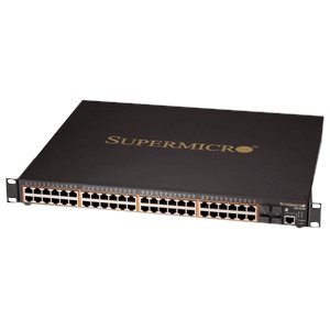 Supermicro SSE-G2252P Layer 2 Ethernet Switch - Sse-g2252p W Power-ove