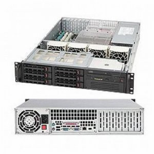 Supermicro CSE-823TQ-650LPB Black 2u 6 Hs Sata W650w Pws