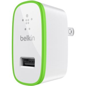 Belkin F8J052TTWHT Sgl Micro Ac Charger Iphnx 5v 2.1a White